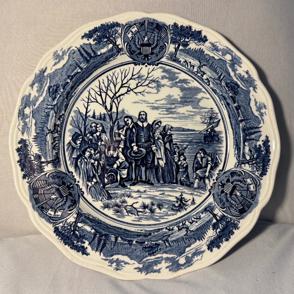 Vintage J & G Meakin American Hurrah Collectors Plate